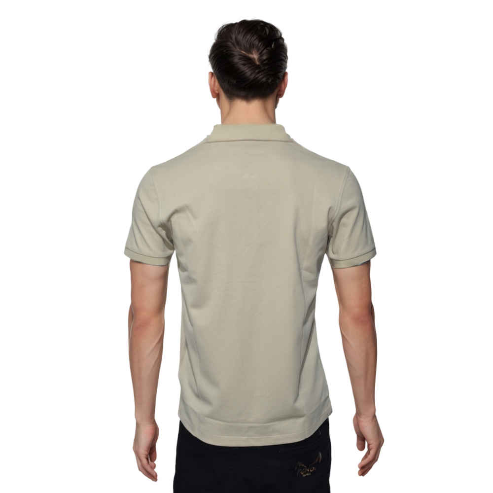 Burberry Brown Premium Quality Polo Tees-thumb-1