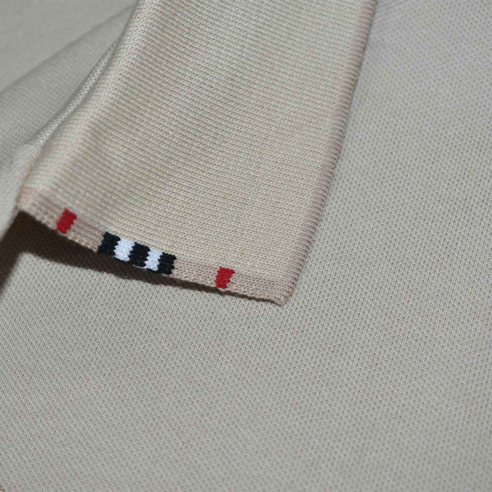 Burberry Brown Premium Quality Polo Tees-thumb-5