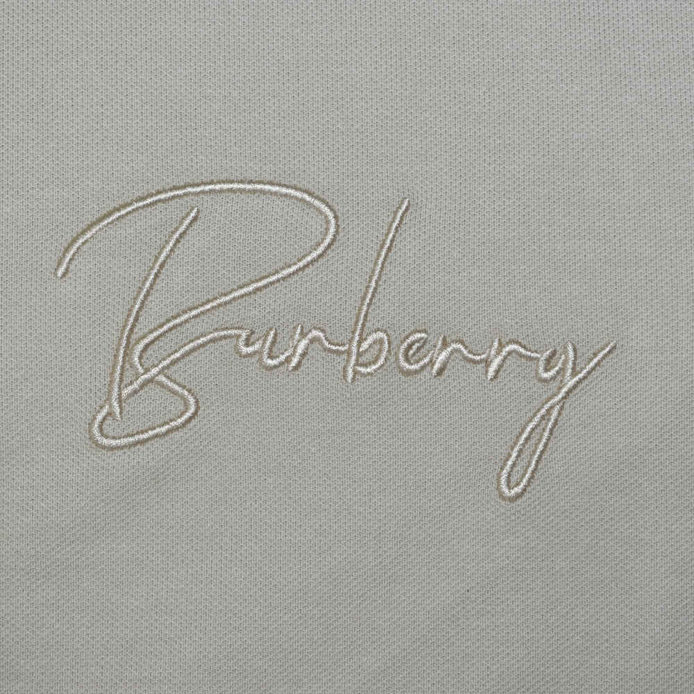 Burberry Brown Premium Quality Polo Tees-thumb-3