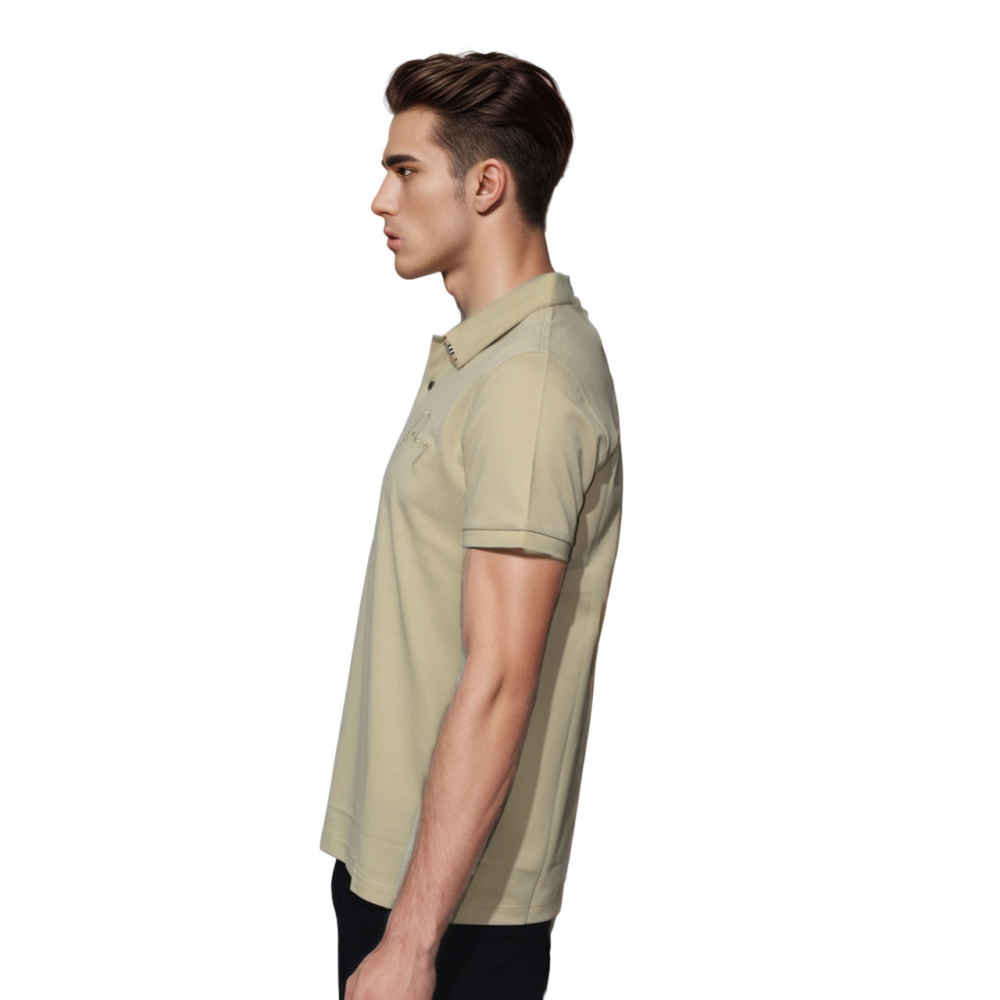 Burberry Brown Premium Quality Polo Tees-thumb-2