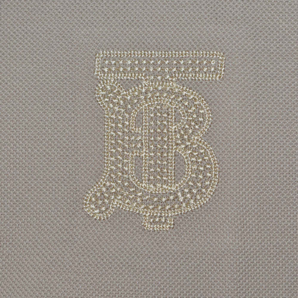 Burberry Brown Premium Quality Luxury Tees-thumb-3