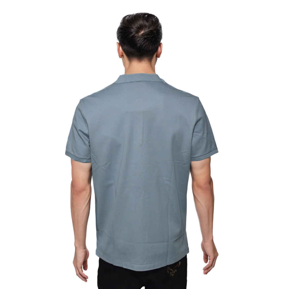 Burberry Blue Premium Quality Luxury Tees-thumb-1