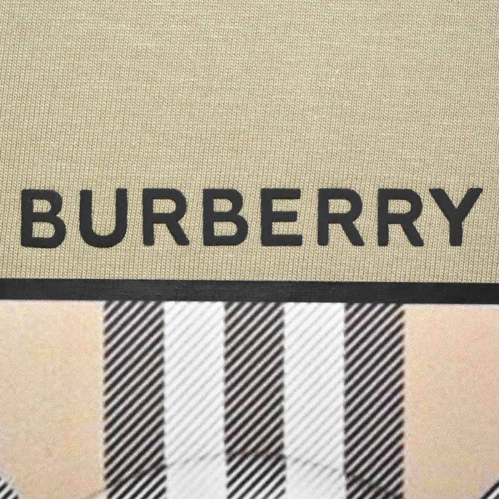 Burberry Teddy Print Brown Women Overized T-shirt-thumb-3