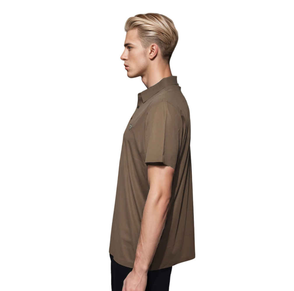 Prada Brown Premium Quality T-shirt-2