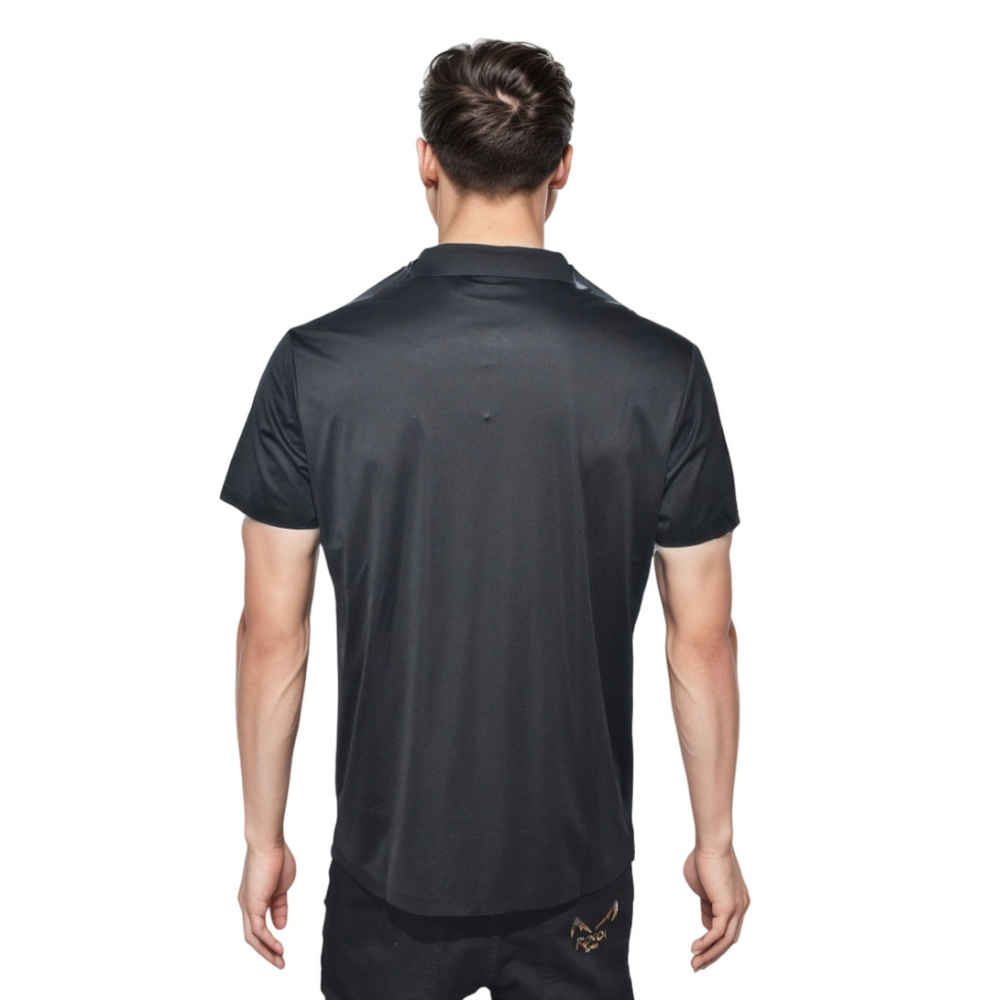 Louis Vuitton Black Premium Quality Polo Tees-thumb-1