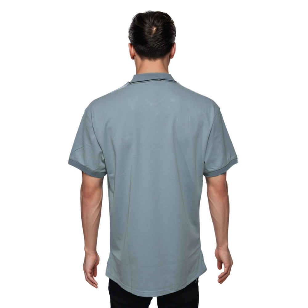 Burberry Grey Premium Quality Tees-1