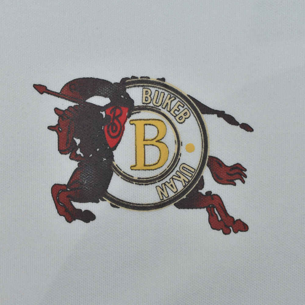 Burberry White Premium Quality Tees-3