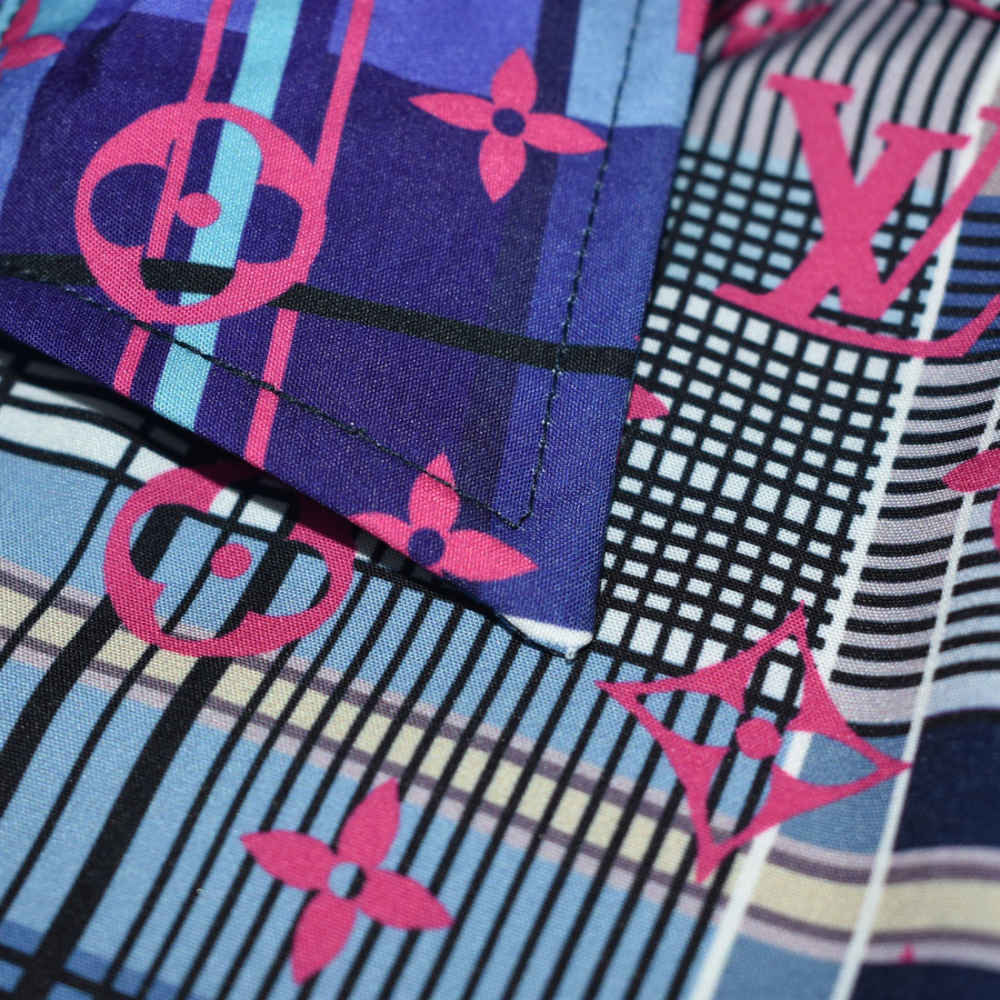 Louis Vuitton Printed Half Sleeve Shirt-thumb-4