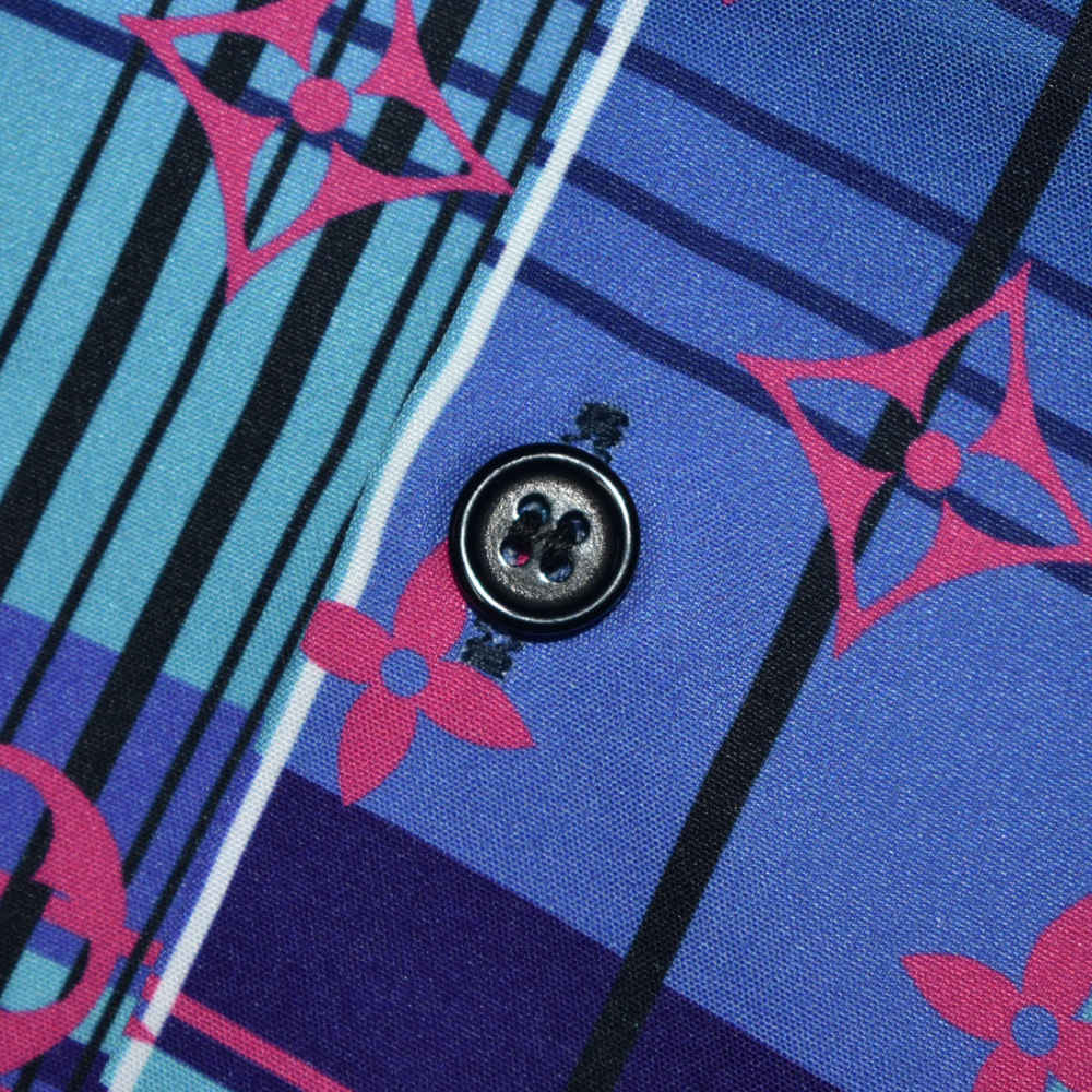 Louis Vuitton Printed Half Sleeve Shirt-thumb-3