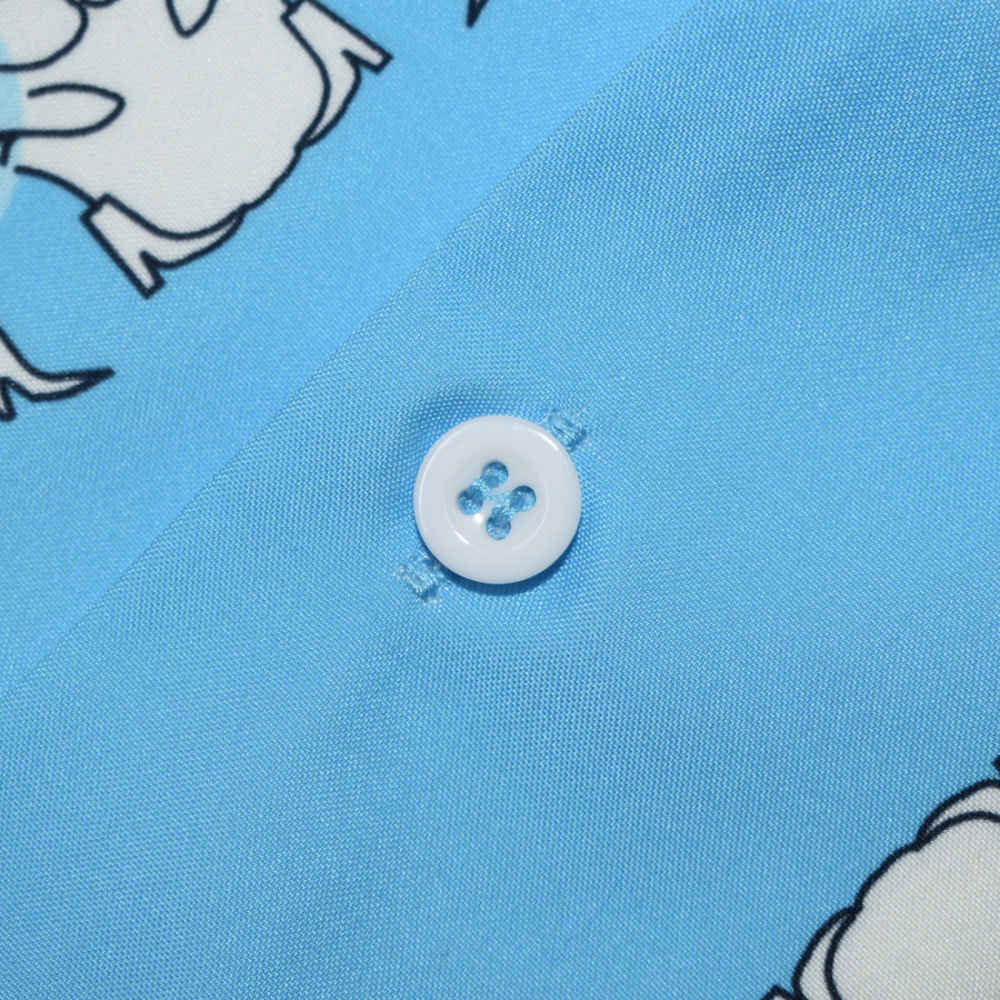 Gucci Sky Blue Premium Quality Shirt-3