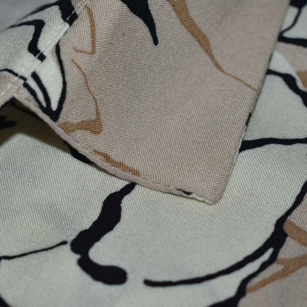 Gucci Beige Floral Printed Premium Quality Shirt-thumb-4