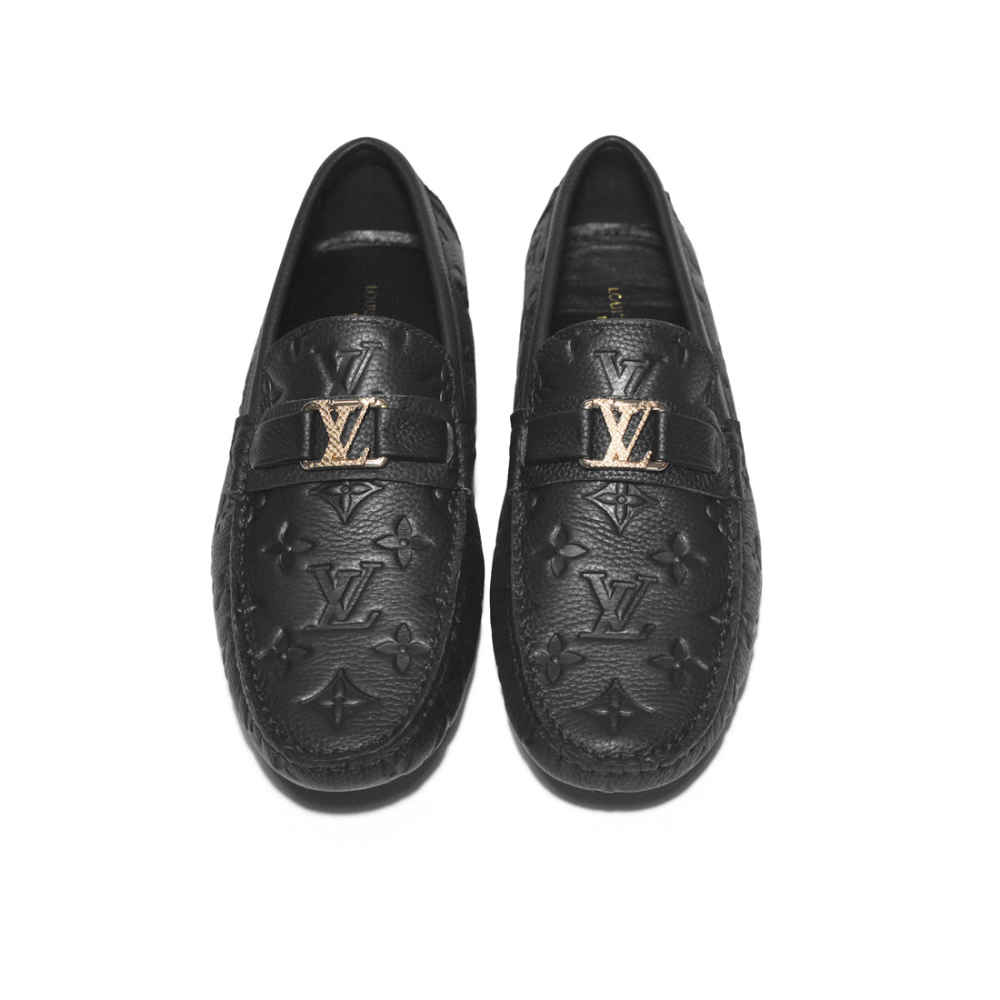 Louis Vuitton Monogram Black Luxury Loafers-thumb-3