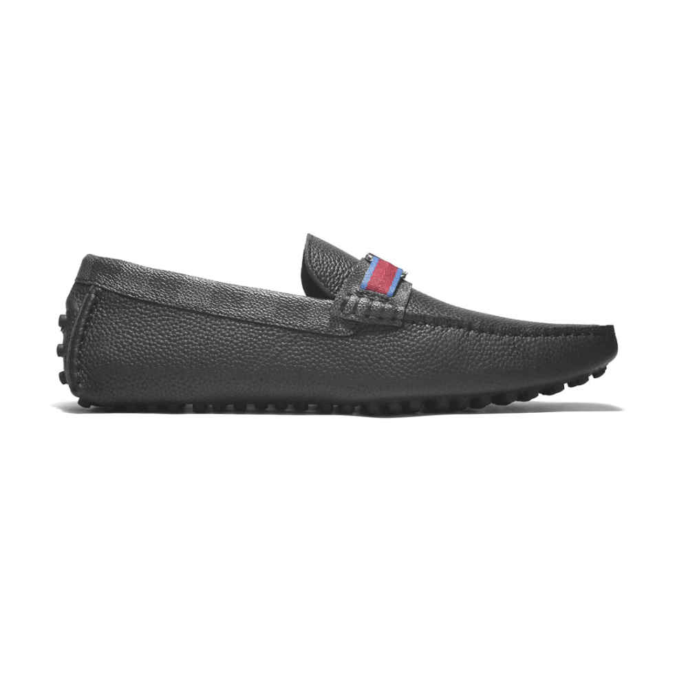 Louis Vuitton Hockenheim Moccasin Black Premium Loafers-2