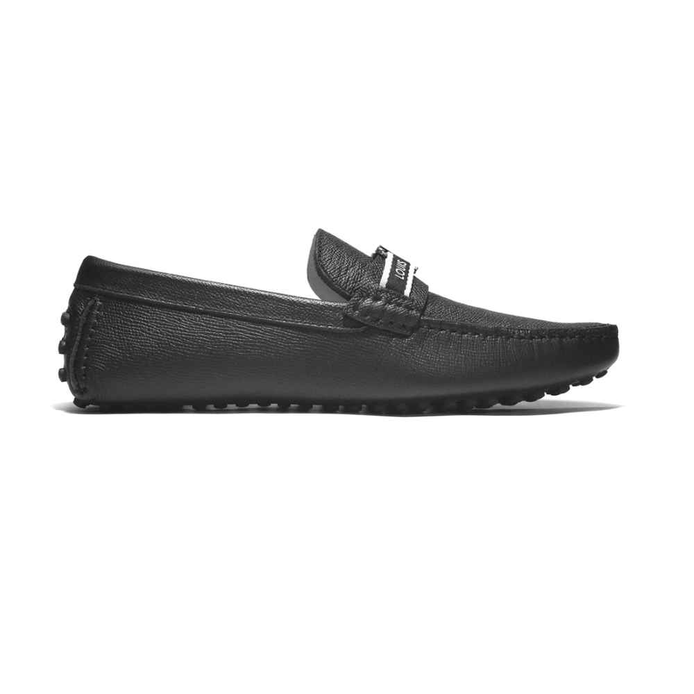 Louis Vuitton Hockenheim Moccasin Black Loafers-2