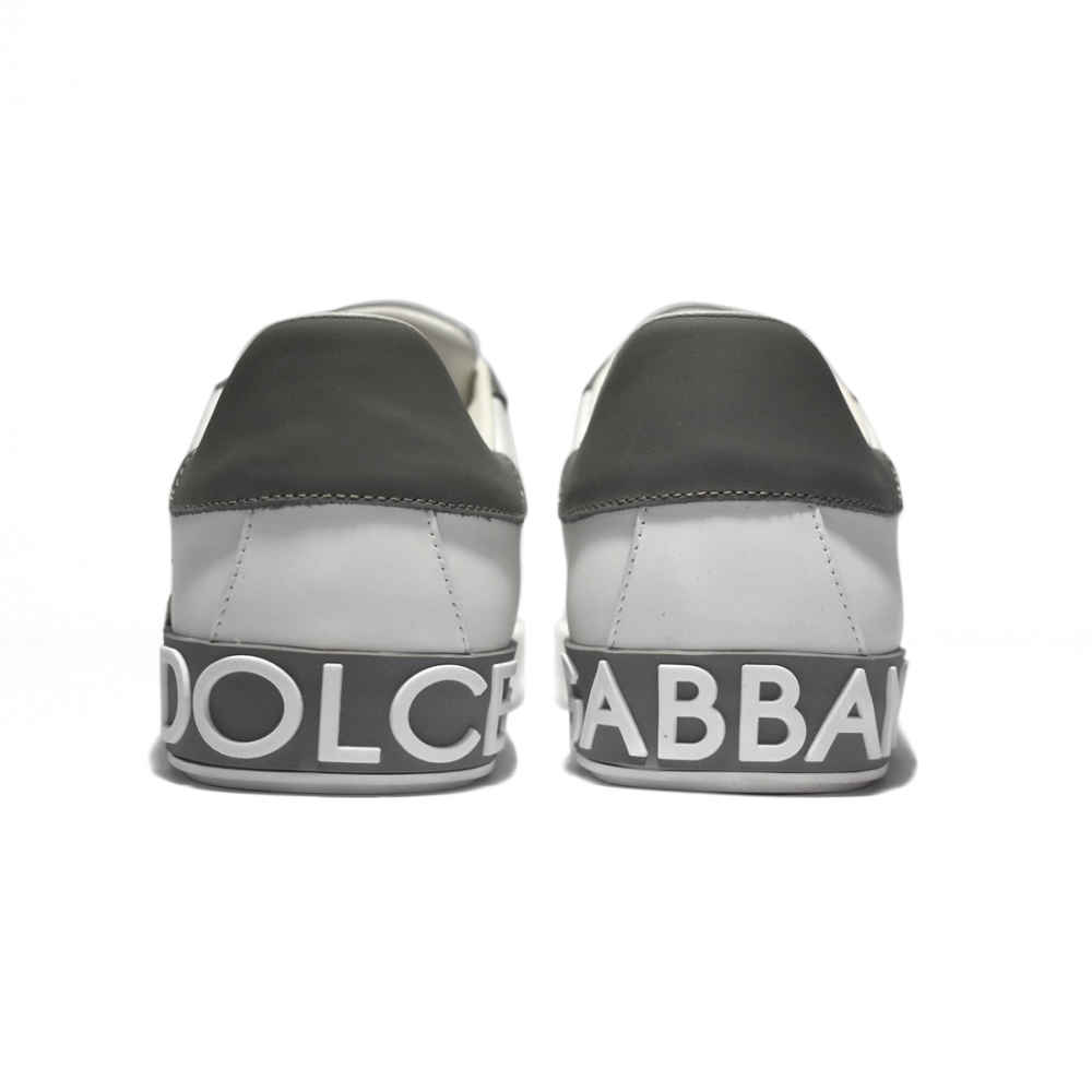 Dolce & Gabbana Portofino White & Grey Sneakers-4
