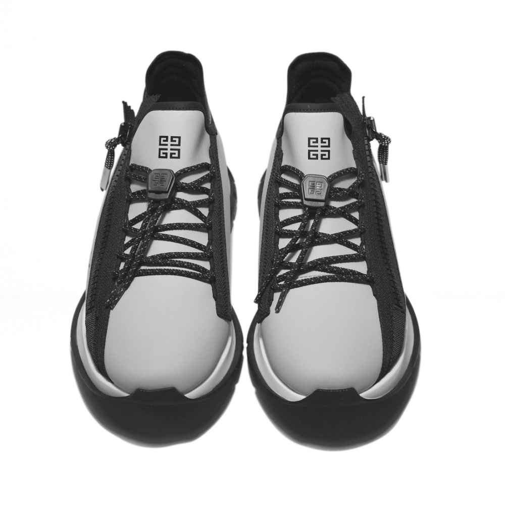 Givenchy Grey Spectre Zip-up Premium Sneakers-3