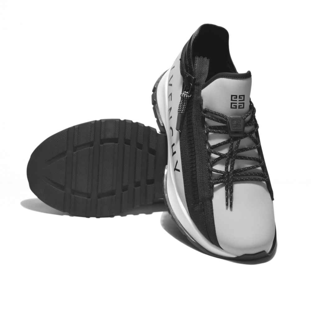 Givenchy Grey Spectre Zip-up Premium Sneakers-5