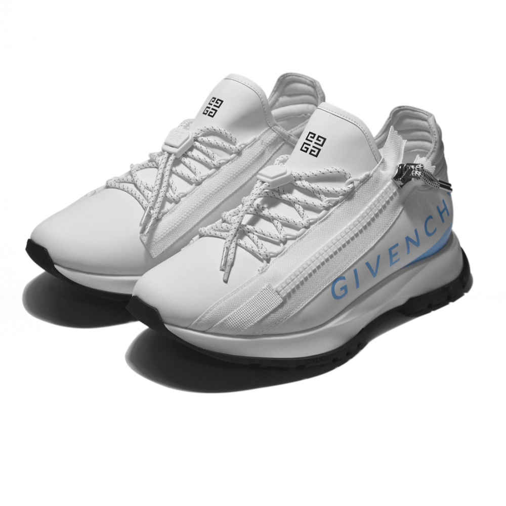 Givenchy White Spectre Zip-up Sneakers-2