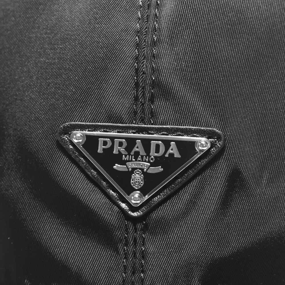 Prada Re-Nylon Black Premium Luxury Cap-3