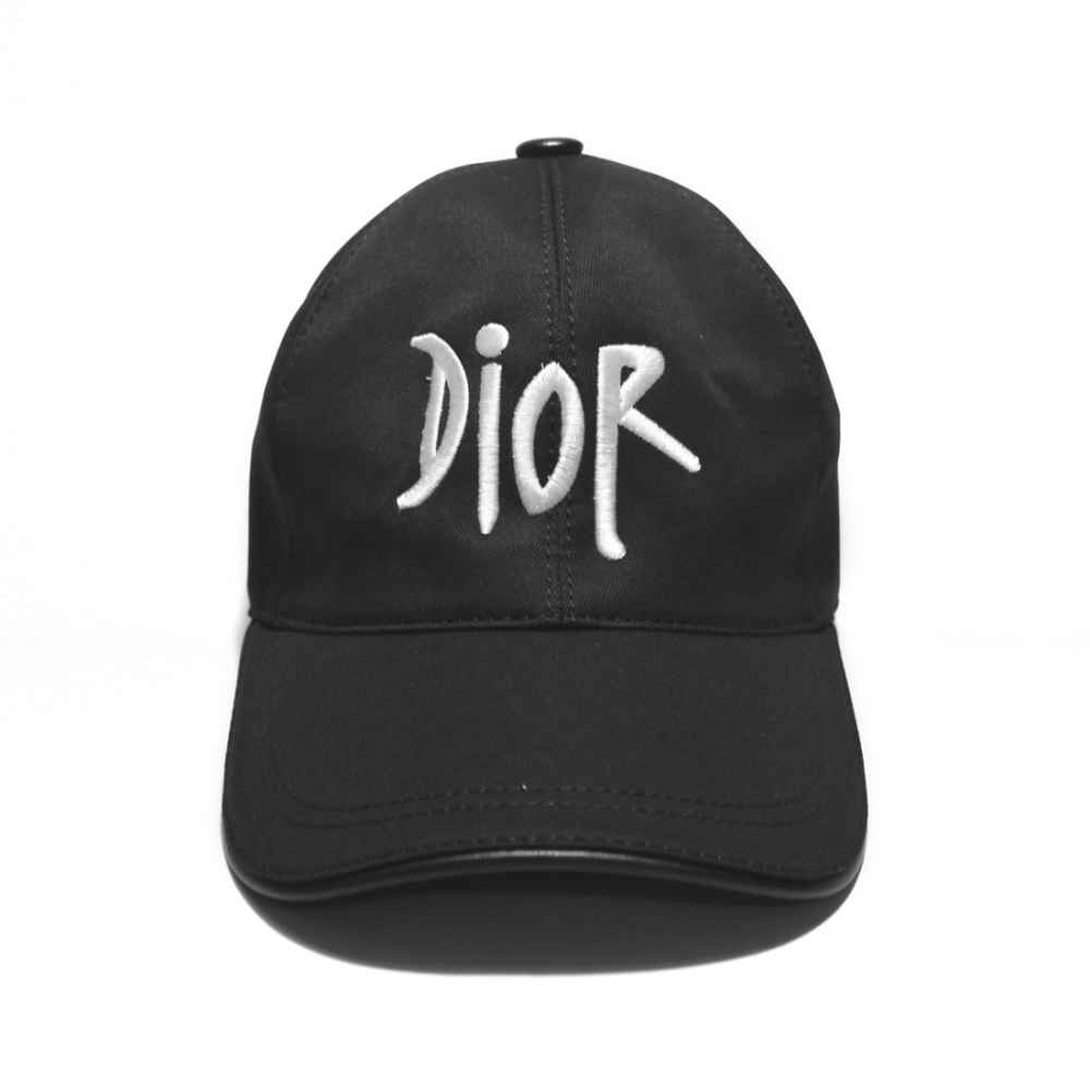 Dior Embroidered Black Premium Quality Cap-thumb-1