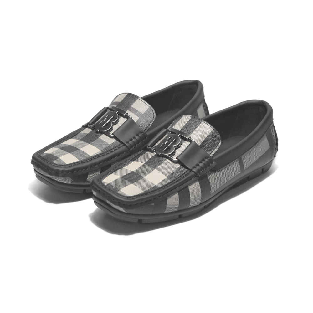 Burberry TB Black Premium Quality Luxury Loafers-thumb-0