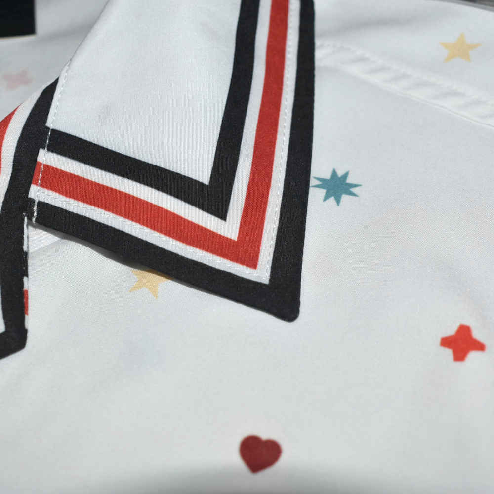 Gucci White Premium Quality Half Sleeve Shirt-4
