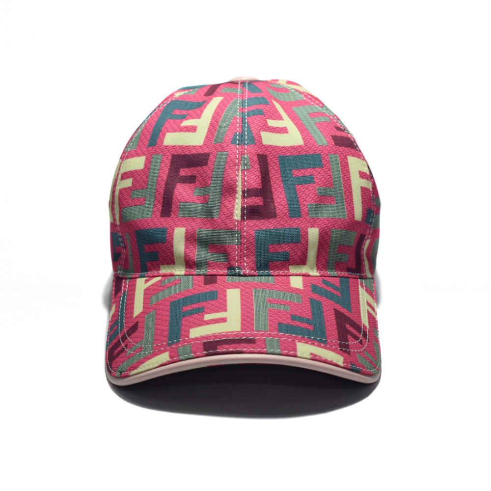 Fendi Printed Pink Premium Quality Cap-thumb-1