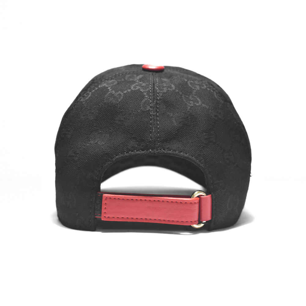 Gucci GG Canvas Black Premium Cap-4