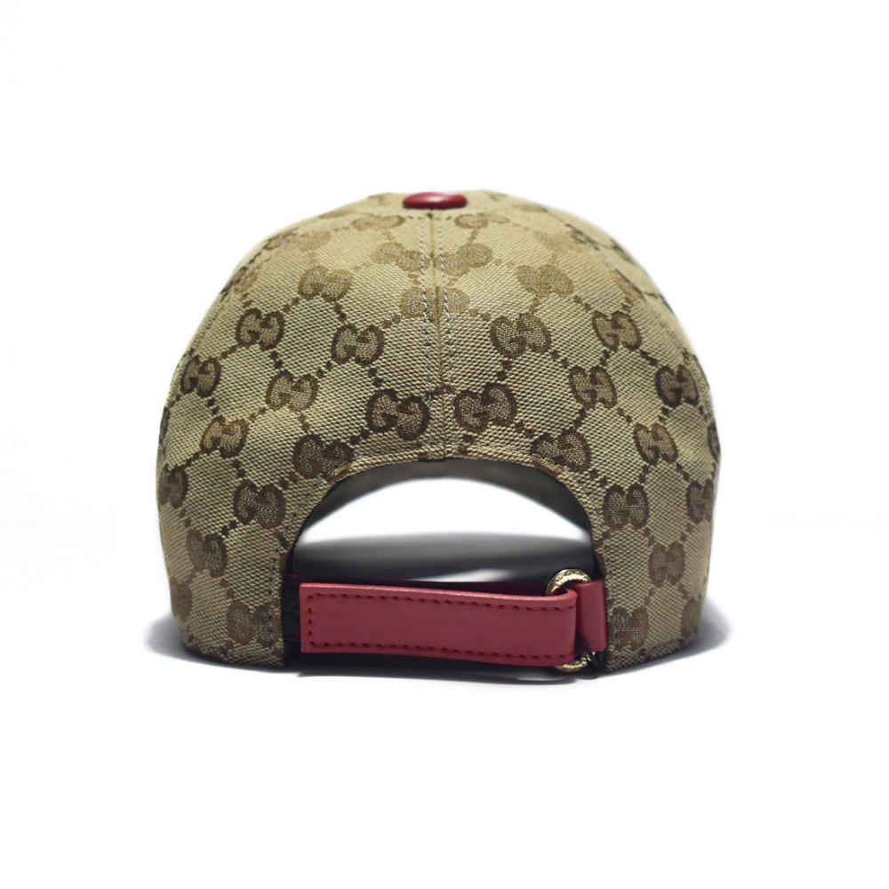 Gucci GG Canvas Brown Premium Cap-thumb-4