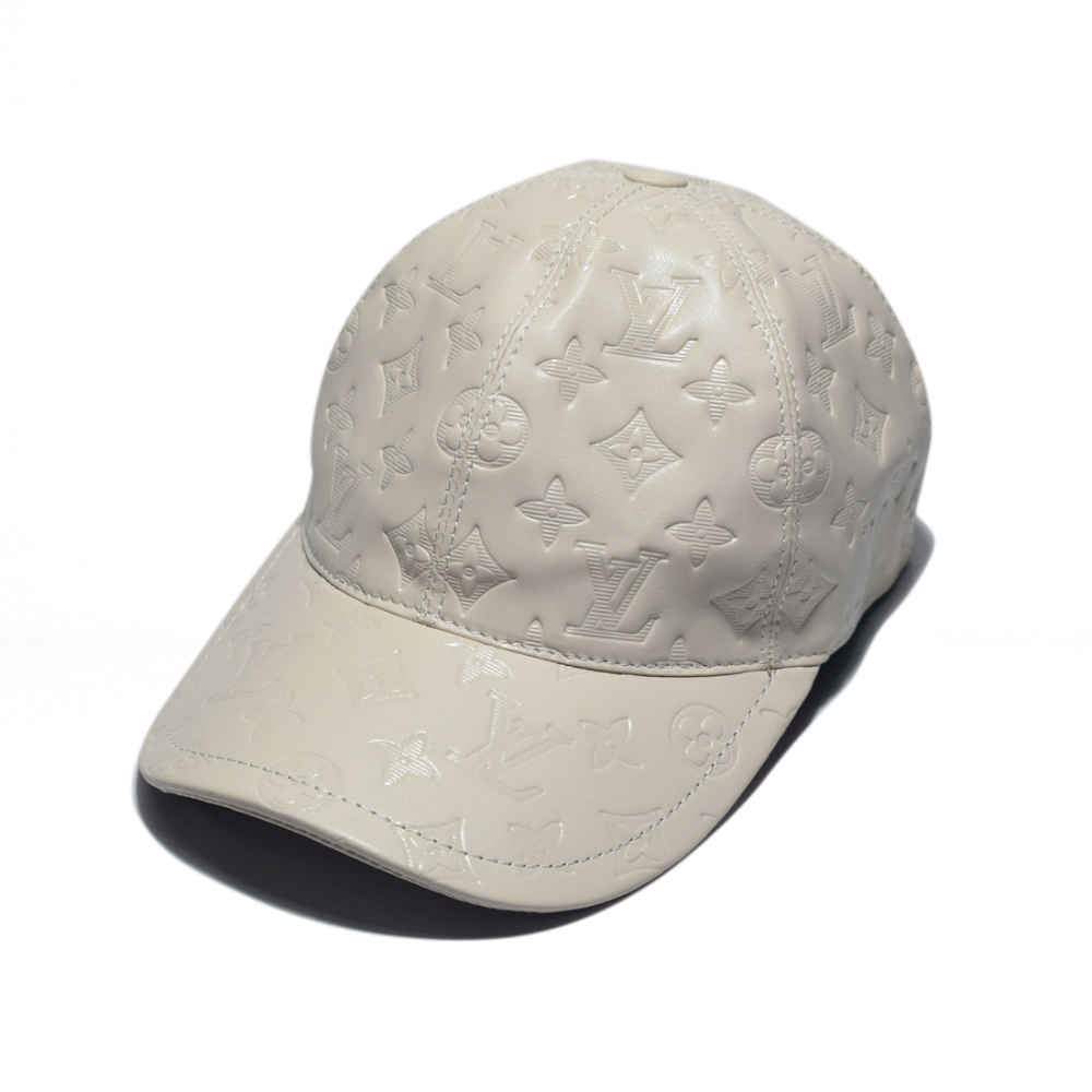 Louis Vuitton Monogram Cream Premium Cap-thumb-0