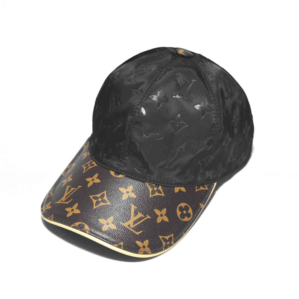 Louis Vuitton Monogram Black Premium Cap-thumb-0