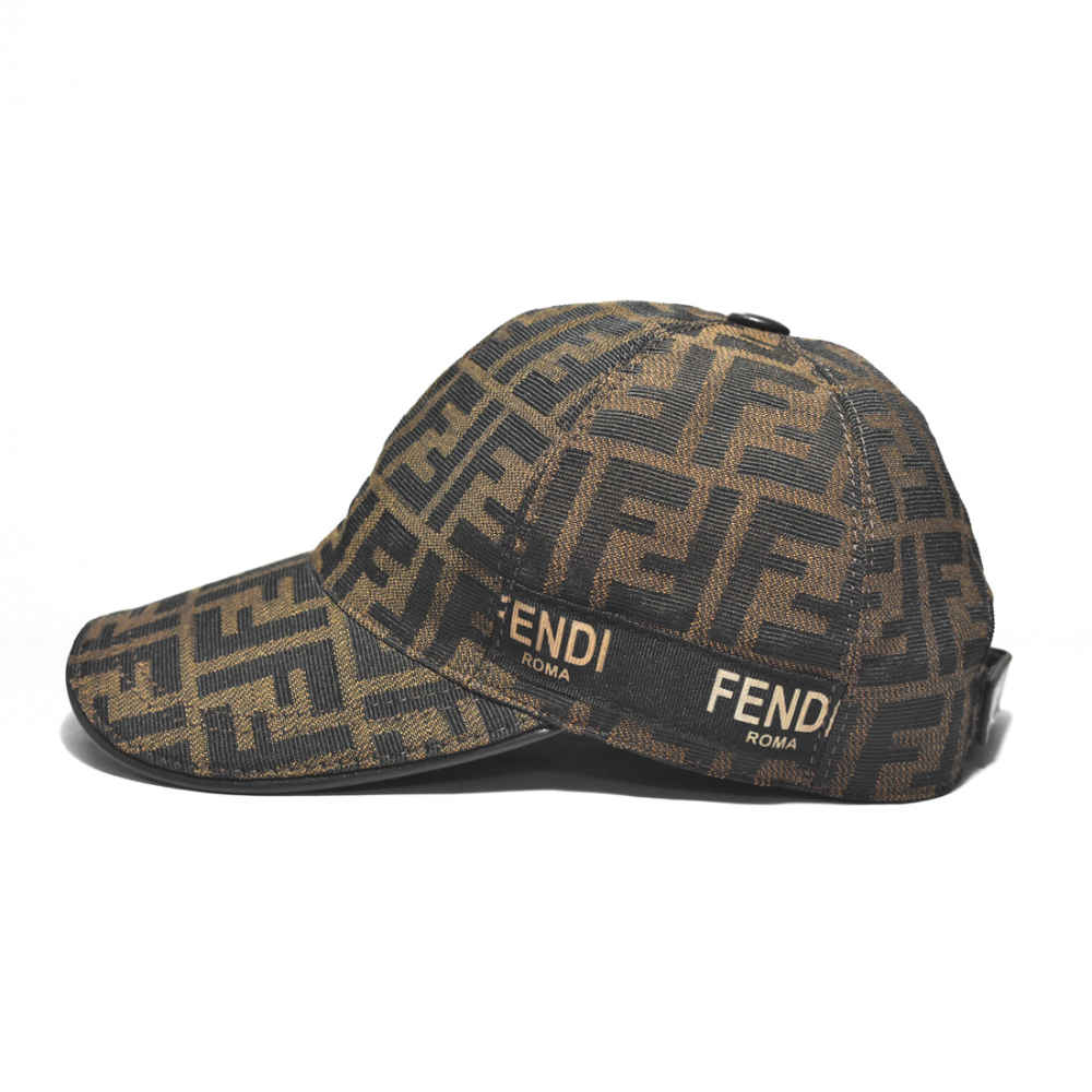 Fendi Printed Brown Premium Quality Cap-thumb-2