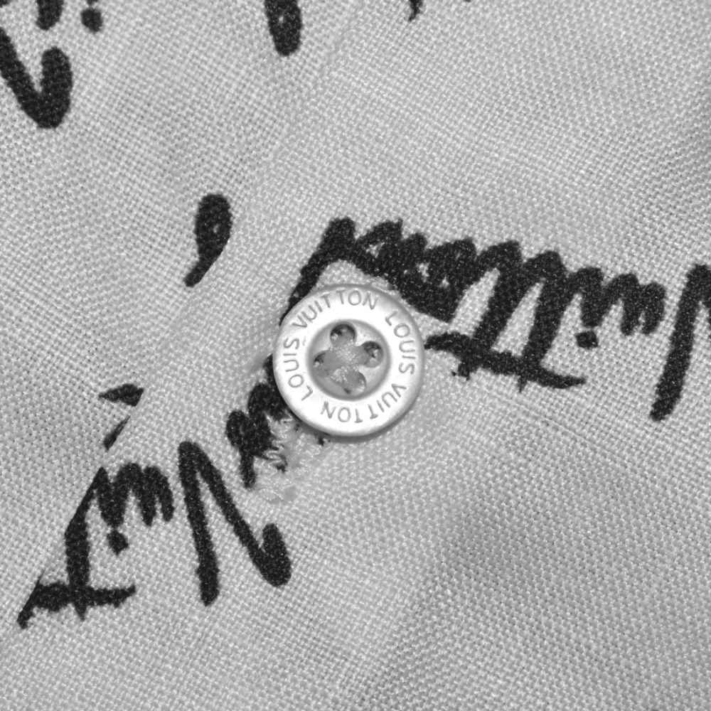 Louis Vuitton White Premium Quality Shirt-3
