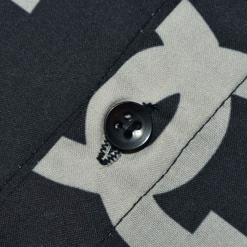 Dolce & Gabbana Monogram Print Black Shirt-5