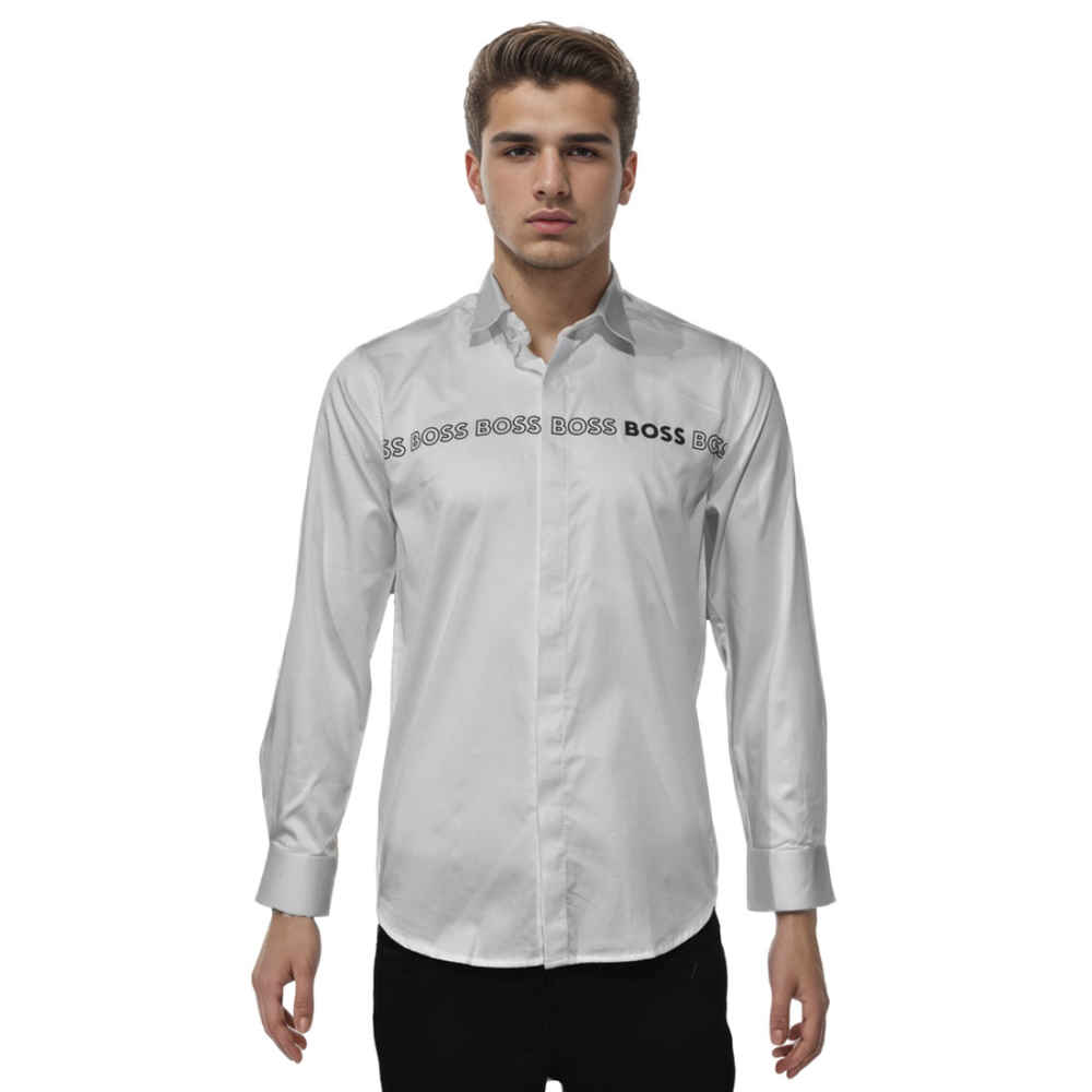 Hugo Boss White Premium Shirt-7