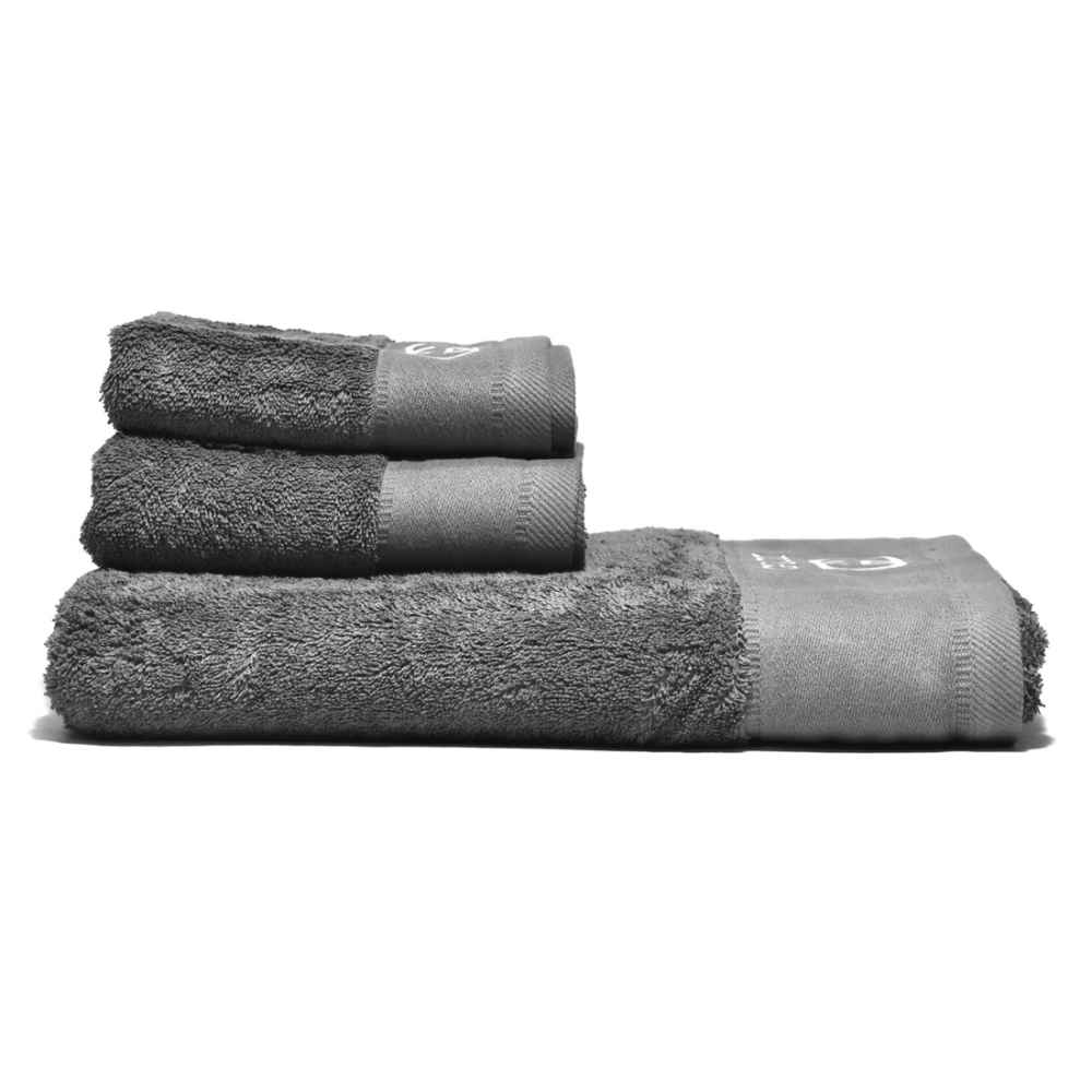 Gucci Embroidered Grey Premium Quality Towel - Set of 3-thumb-2