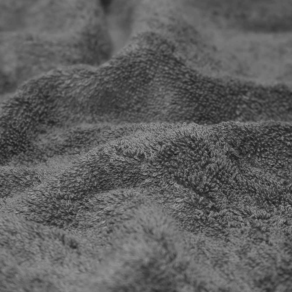 Hermes Paris Embroidered logo Grey Towel - Set of 3-thumb-3