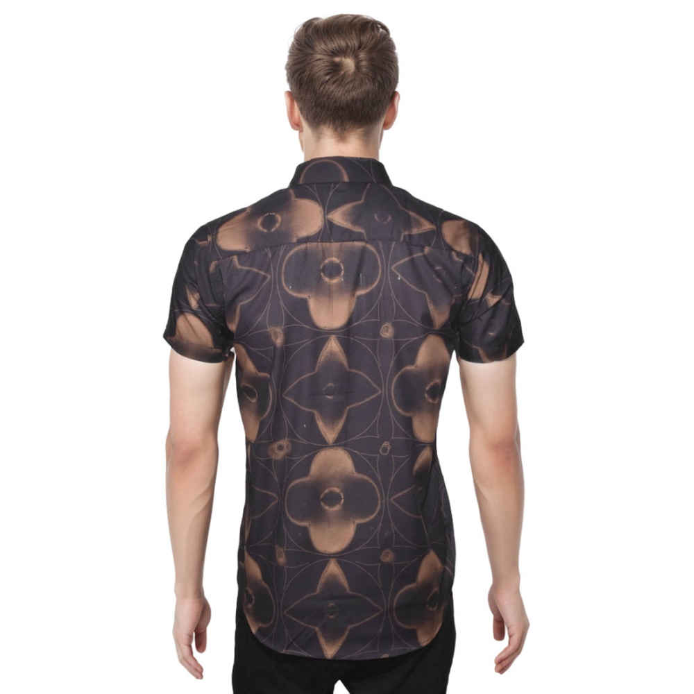 Louis Vuitton Black & Brown Premium Shirt-1
