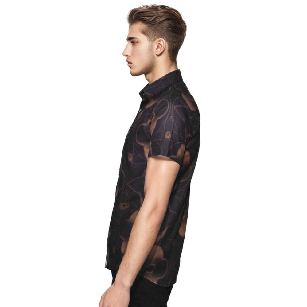Louis Vuitton Black & Brown Premium Shirt-2