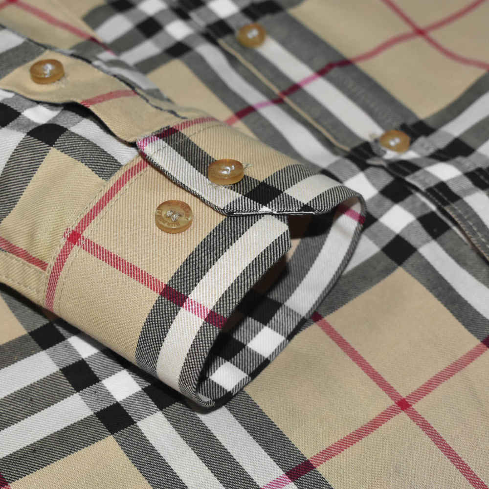 Burberry Brown Check Premium Quality Shirt-thumb-6
