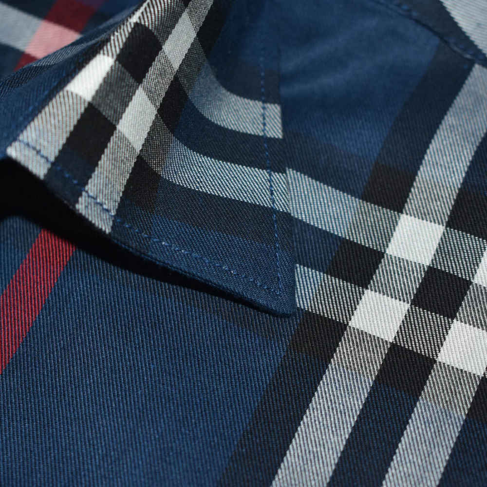 Burberry Blue Premium Quality Shirt-5