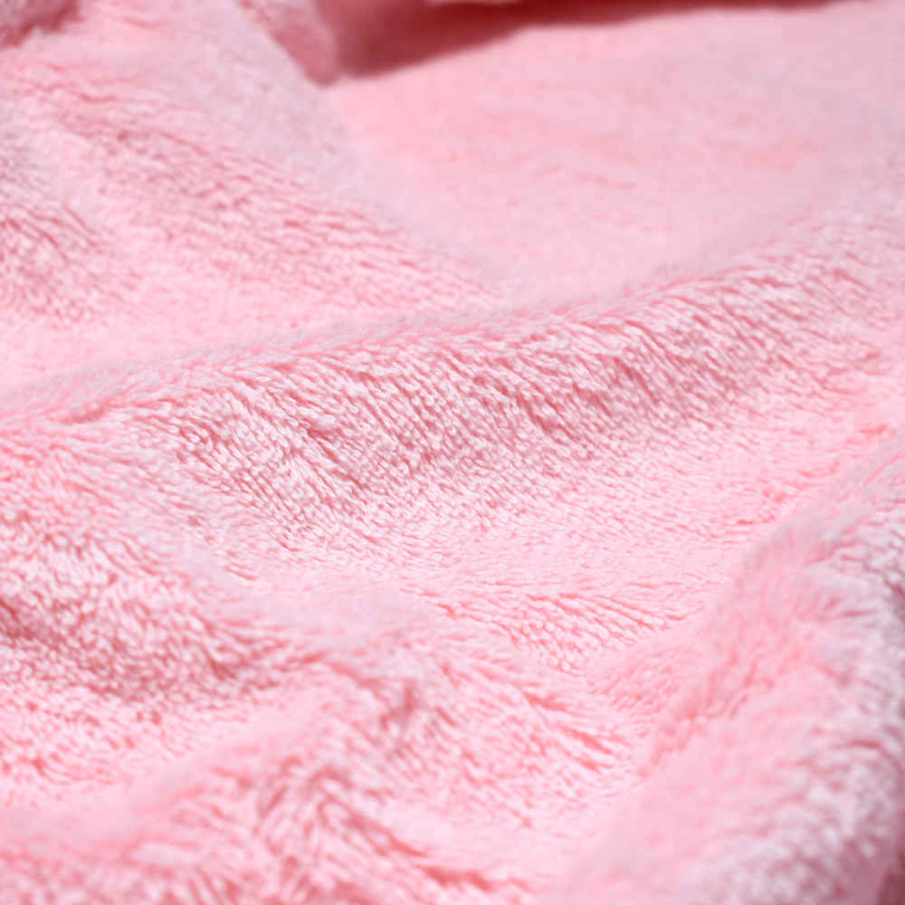 Dior Embroidered Pink Premium Towel - Set of 3-thumb-3