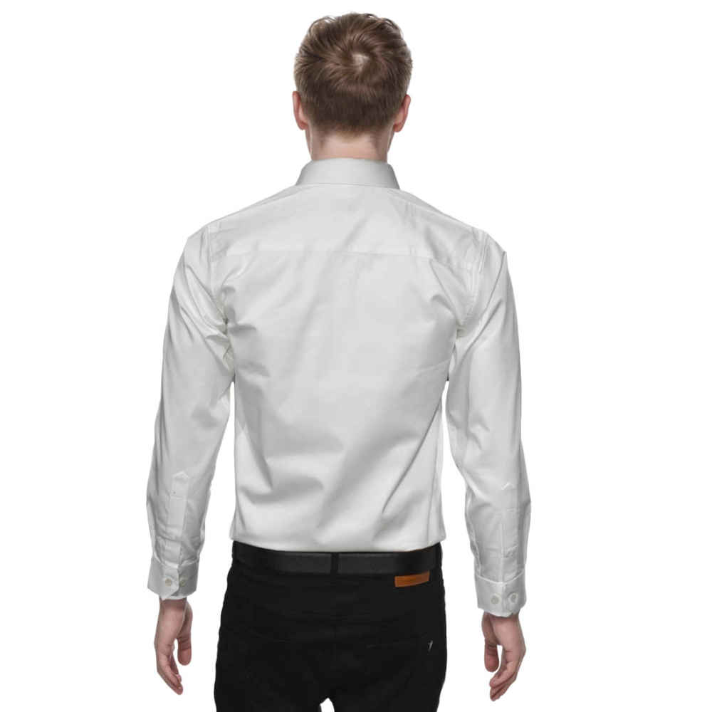 Dior Oblique Pattern Pocket Logo White Premium Shirt-1