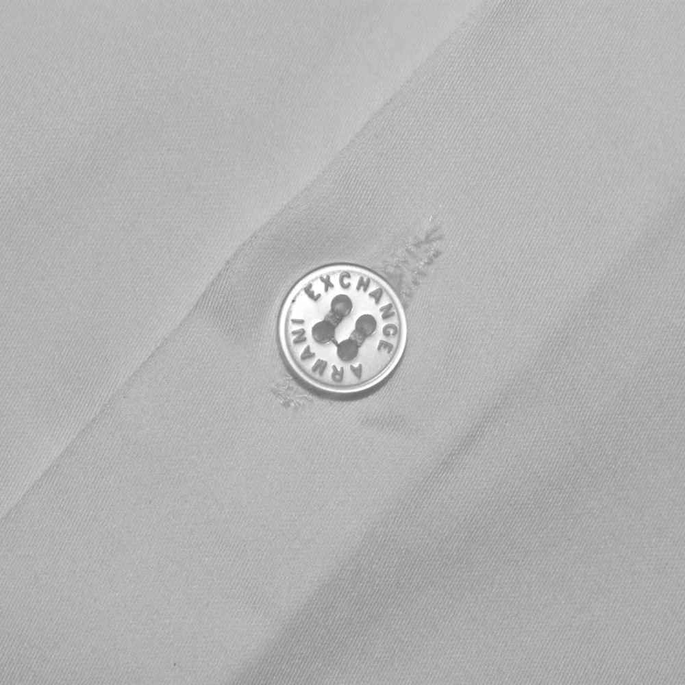 Armani Exchange Eagle Logo-print White Shirt-4