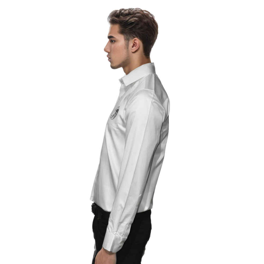 Armani Exchange Eagle Logo-print White Shirt-2