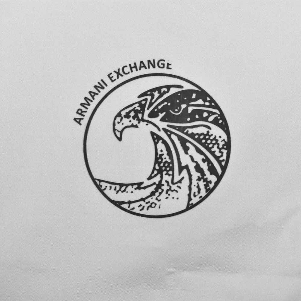 Armani Exchange Eagle Logo-print White Shirt-3