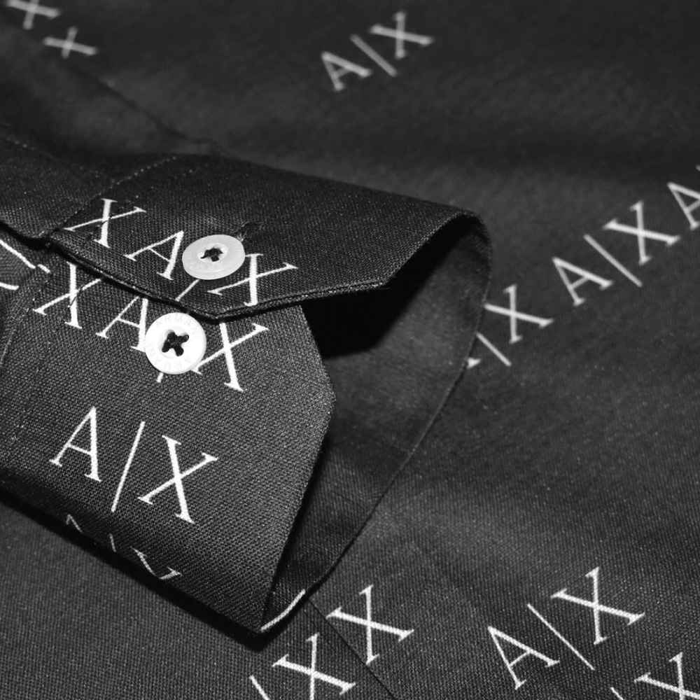 Armani Exchange Black Premium Quality Shirt-8