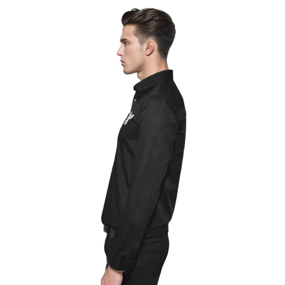 Armani Exchange Eagle Print Black Premium Shirt-2