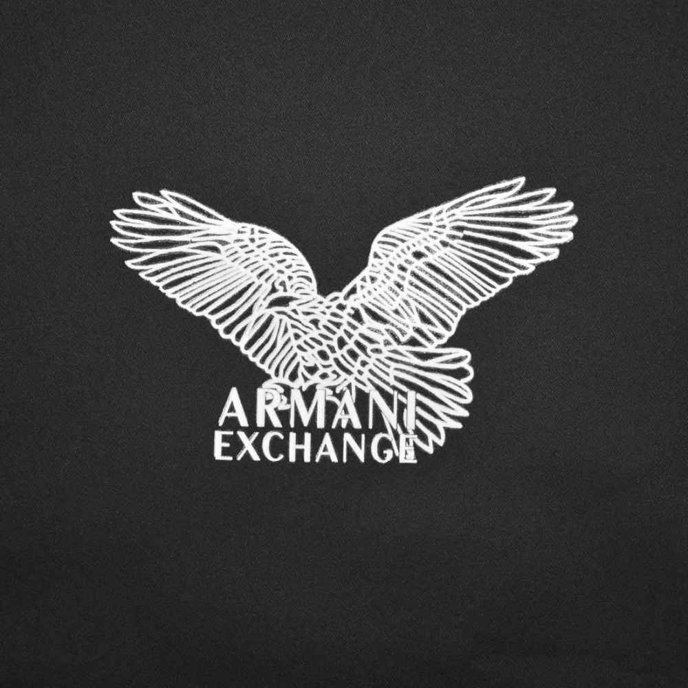 Armani Exchange Eagle Print Black Premium Shirt-3