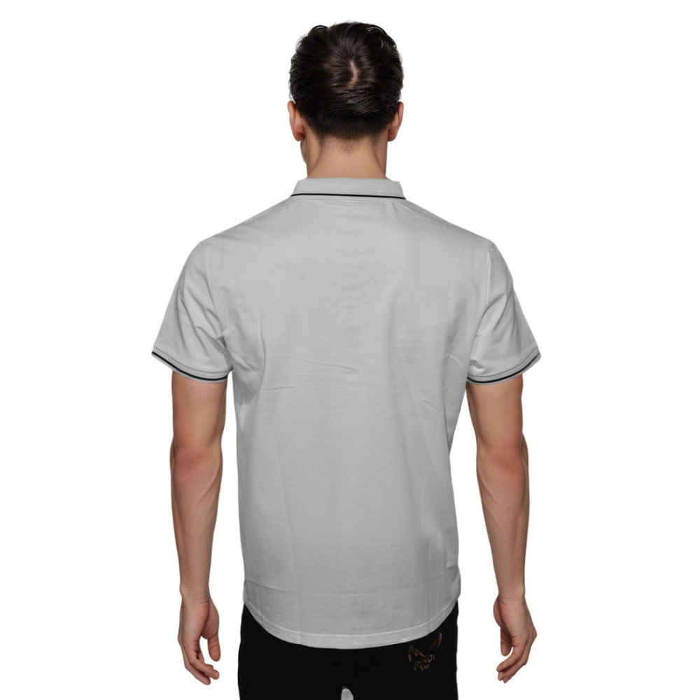 Prada White Premium Quality Luxury Polo T-shirt-thumb-1